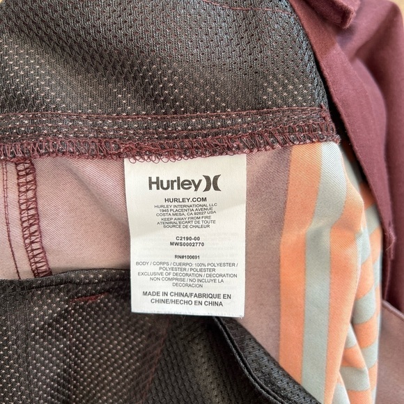 Hurley Nike Dri-Fit Flat Front Shorts - Picture 6 of 10